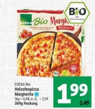 Edeka Bio Holzofenpizza Margherita Angebot Bei Marktkauf