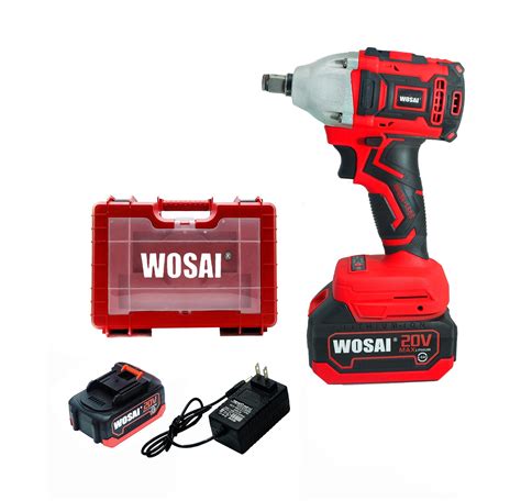 Wosai 20V1/2 325nm Pistola Inalambrica Motor Brushless PARA Llave De ...