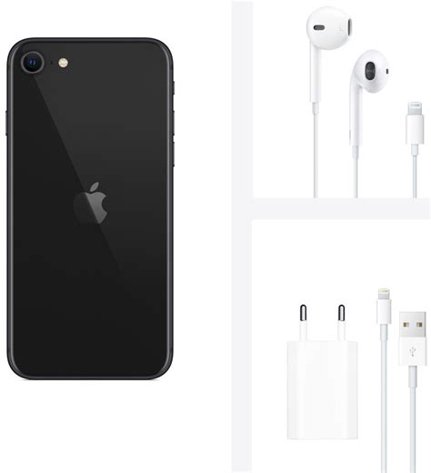 Смартфон Apple iPhone SE 2020 64Gb Black: купить по выгодной цене с ...