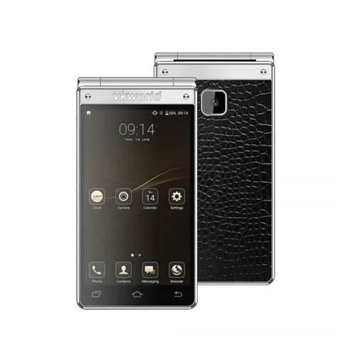 Смартфон-раскладушка с двойным экраном vkworld T2 Plus готов к предзаказу