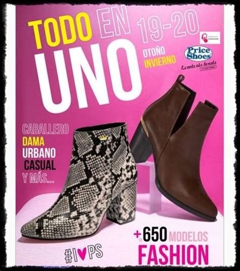 Venta catálogo virtual botas price shoes 2019 en stock