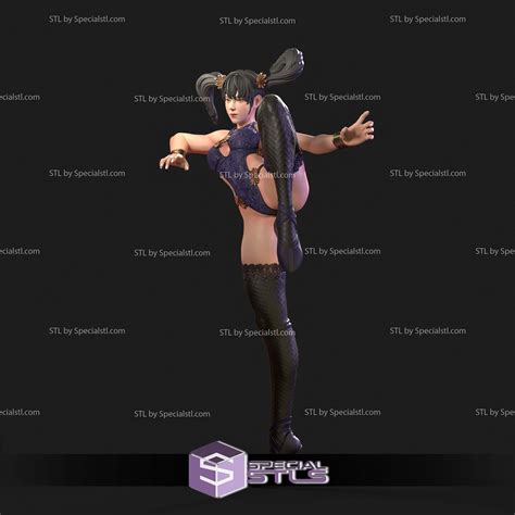 Ling Xiaoyu Bikini Version Tekken Sculptures 3D Printing SpecialSTL