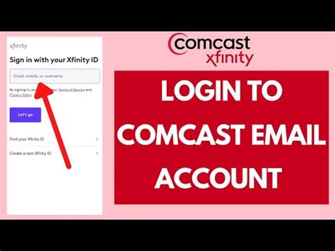 Comcast Email Login Xfinity Login Comcast Sign In Tutorial