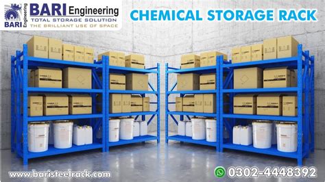 Chemical Storage Rack Youtube