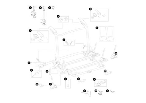 Thule Wanderway Spare Parts - Bars/Boxes & Carriers from The Journey ...