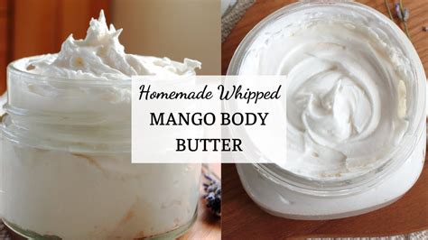 DIY Whipped Mango Body Butter Recipe Non Greasy And Easy YouTube