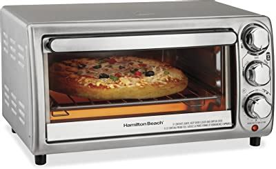 Hamilton Beach 31105D Horno Eléctrico de Convección y Rosticero Negro