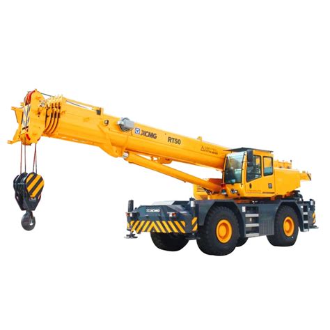 Xcmg Official 50 Ton Mobile Rough Terrain Crane Rt50 Xcmg Rough Terrain