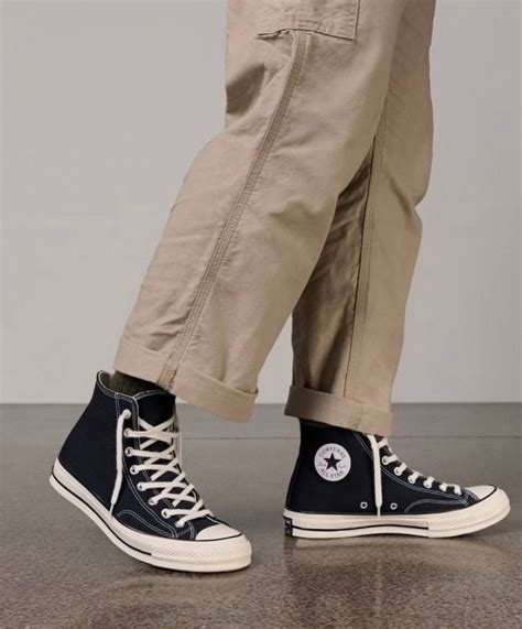 Кеды Converse Chuck 70 высокие черные купить в Москве