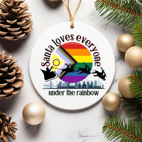Gay Pride Ornament Etsy