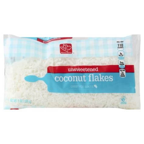 Harris Teeter™ Unsweetened Coconut Flakes 7 Oz Harris Teeter