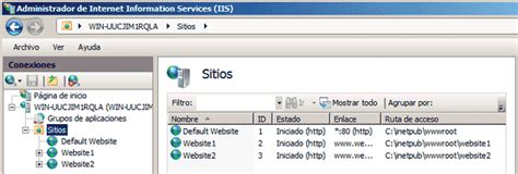 Cómo configurar Virtual Hosts en Windows 2008 con IIS