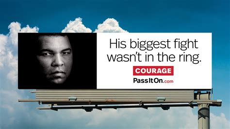 See the Muhammad Ali Courage Billboard and | The Foundation for a ...