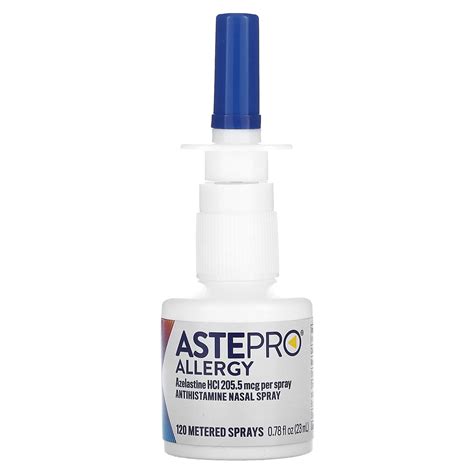 ASTEPRO, Allergy, Antihistamine Nasal Spray, Fragrance-Free, 0.78 fl oz (23 ml)