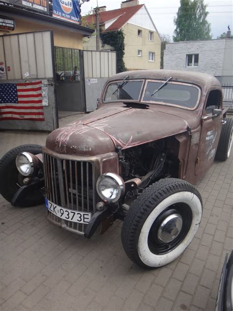RAT ROD FUCK DIESEL PICKUP HOT ROD ził 157 7460183785 oficjalne archiwum Allegro