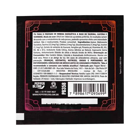 Poção Da Bruxa Sachê Pó Extra Forte g Pepper Blend Distribuidora Hot Flowers