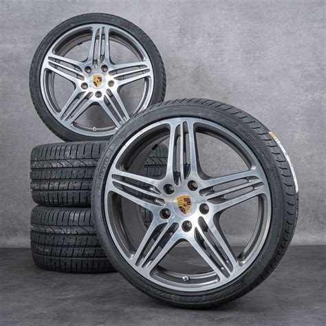 Original Porsche 19 Inch Boxster Cayman 987 Rims Summer Wheels Summer