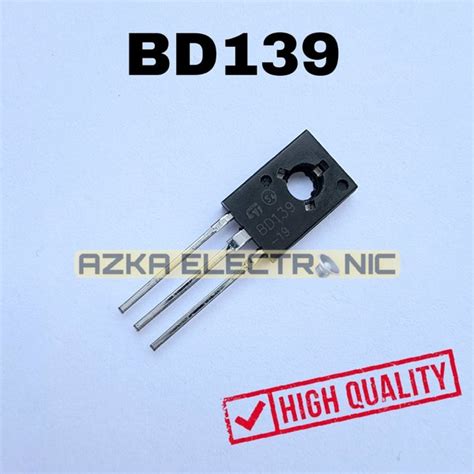 Jual Transistor BD139 ST di Lapak Azka Electronic | Bukalapak