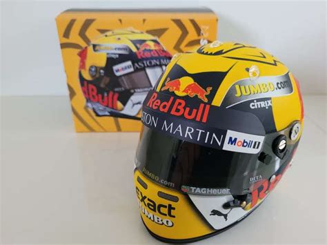 Max Verstappen 1/2 scale helmet, Austria 2018, RedBull F1 ...