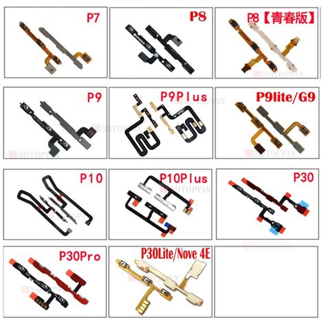 Huawei P30 Lite Power Volume Button Flex Cable P30 Side Key Button Flex Cable For Huawei P30 Pro