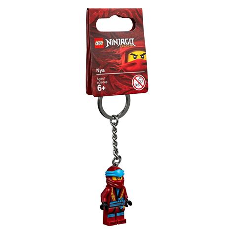 Lego® Ninjago Nya Key Chain Keyring Brick Overload