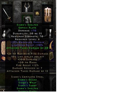 D2R Diablo 2 Resurrected Season 2 Ladder Hardcore Full Sigon Set Video