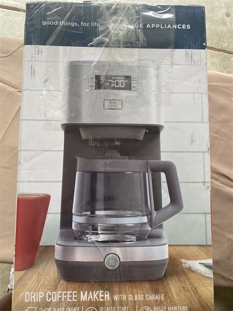 Ge Classic Drip Cup Coffee Maker Stainless Steel In Box Ebay