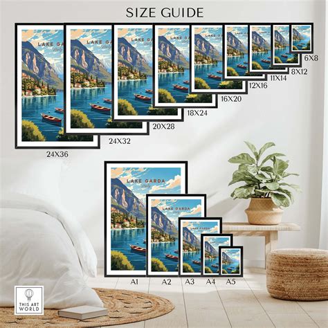 Lake Garda Art Print Exclusive At This Art World