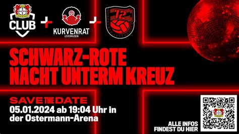 Schwarz Rote Nacht Unterm Kreuz Fan Party Zum Jahresstart Bayer De