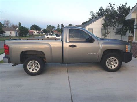 Find Used 2008 Chevrolet Silverado 1500 Wt Standard Cab Pickup 2 Door 4