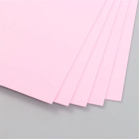 Фоамиран "Нежно розовый" 2 мм (набор 5 листов) формат А4 - купить с ...