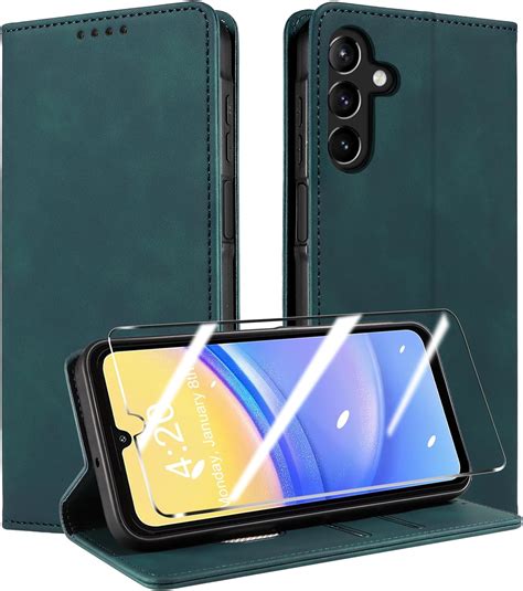 Qhohq Tenphone Coque Pour Samsung Galaxy A G G Avec A Verre