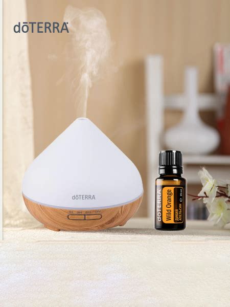 doTERRA Аромадиффузор ультразвуковой HUOSHAN, белый, коралловый купить ...