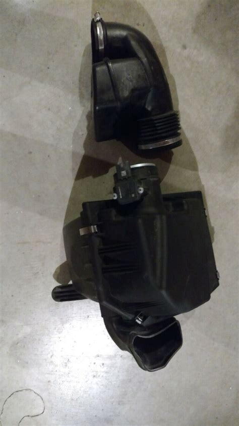 07-10 BMW E83 X3 3.0L MASS AIR FLOW METER AIR CLEANER FILTER BOX AND ...