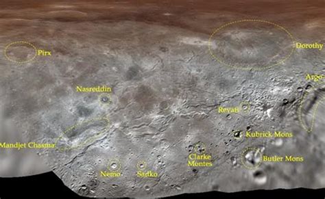 Pluto’s Largest Moon, Charon, Gets First Official Feature Names ...