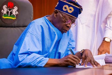 BREAKING Tinubu Writes NASS Submits Four Tax Reform Bills The