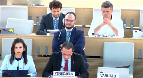 Representante De Maduro Ante La Onu Tilda De Rid Culo El Nuevo Informe