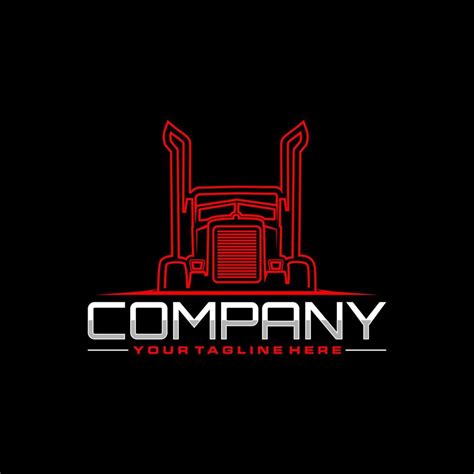 Trucking Logo Truck Trailer Logo 13857434 Vector Art At Vecteezy