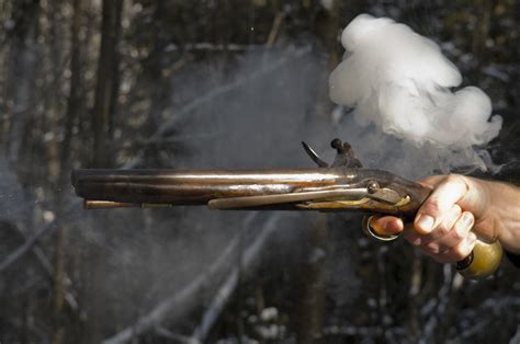 David Gibbins Shooting An Original Flintlock Sea Service Pistol Of