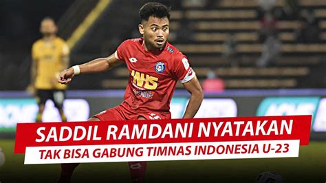 Sabah Fc Larang Saddil Ramdani Perkuat Timnas Indonesia Di Sea Games