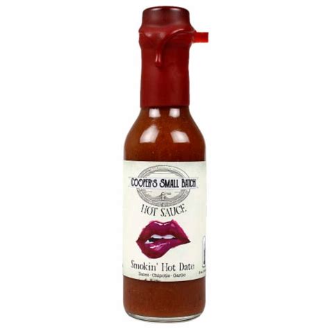 Smokin Hot Date Hot Sauce Smokey Sweetness Cooper S Small Batch Oz Bottle Each Frys