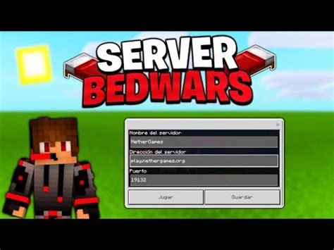 Nuevo Servidor De Bedwars Para Minecraft Bedrock Server Para