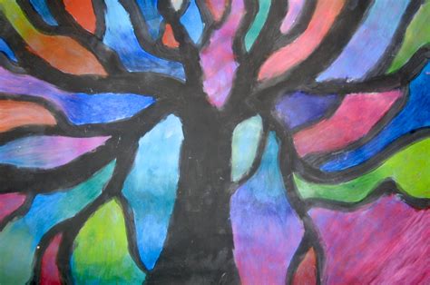 Art is Basic-- Art Teacher Blog: Mondrian Trees