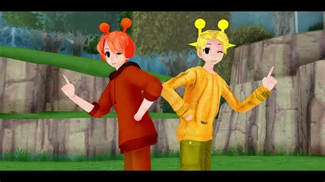 Mmd X Sprunki Incredibox Triple Baka Youtube