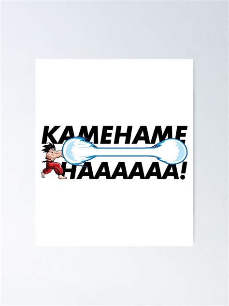 Kamehameha Poster For Sale By Sharathkumars Redbubble