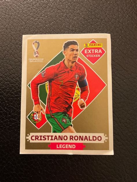 Extra Sticker Cristiano Ronaldo Legend Gold Kaufen Auf Ricardo