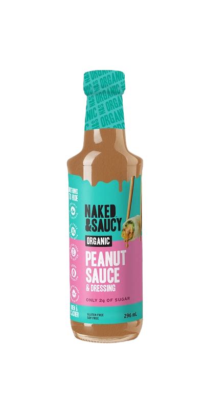 Buy Naked Saucy Organic Peanut Sauce Dressing At Well Ca Free Shipping In Canada