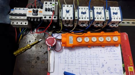 EOT Crane Hoist Control Circuit Wiring Control Wiring Of Eot Crane