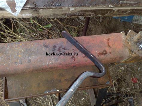Как ковать кочергу - Ковка, сварка, кузнечное дело
