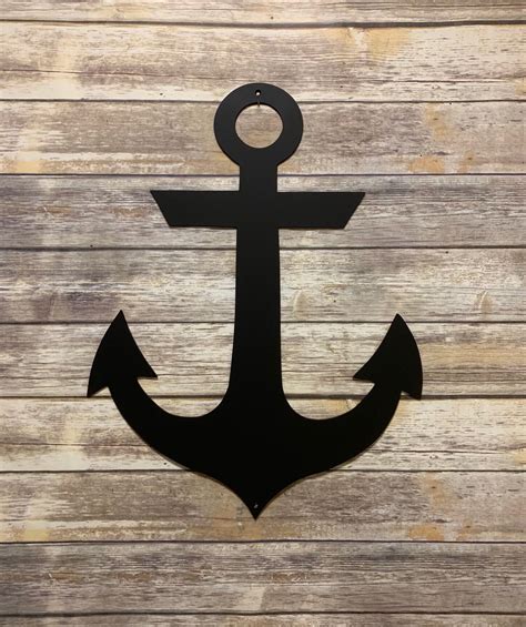 Metal Anchor Wall Decor | Etsy